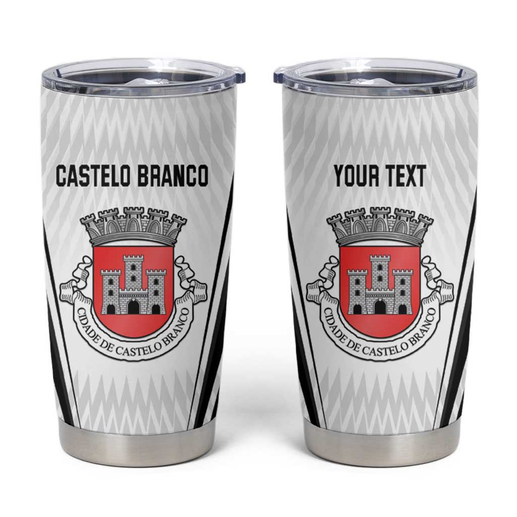 Personalized Castelo Branco Portugal Tumbler Cup Sporty Style - Wonder Print Shop