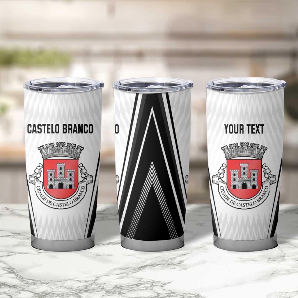 Personalized Castelo Branco Portugal Tumbler Cup Sporty Style - Wonder Print Shop