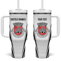 Personalized Castelo Branco Portugal Tumbler With Handle Sporty Style - Wonder Print Shop