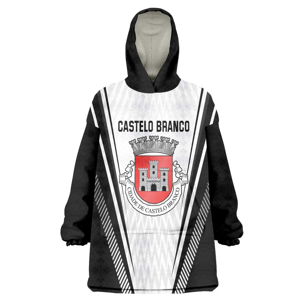 Personalized Castelo Branco Portugal Wearable Blanket Hoodie Sporty Style - Wonder Print Shop