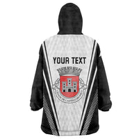 Personalized Castelo Branco Portugal Wearable Blanket Hoodie Sporty Style - Wonder Print Shop