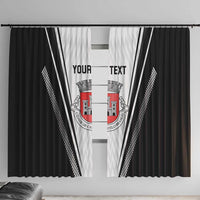 Personalized Castelo Branco Portugal Window Curtain Sporty Style - Wonder Print Shop