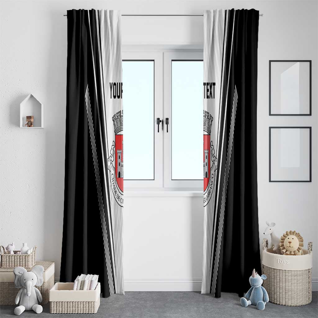 Personalized Castelo Branco Portugal Window Curtain Sporty Style - Wonder Print Shop