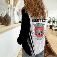 Personalized Castelo Branco Portugal Women Casual Shirt Sporty Style - Wonder Print Shop