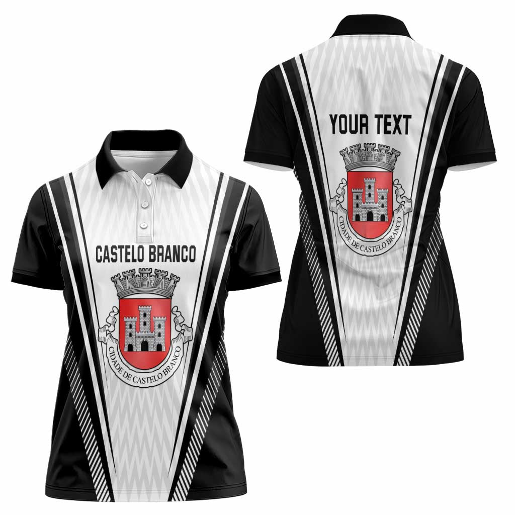 Personalized Castelo Branco Portugal Women Polo Shirt Sporty Style - Wonder Print Shop