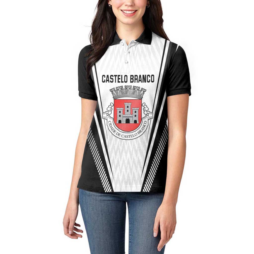 Personalized Castelo Branco Portugal Women Polo Shirt Sporty Style - Wonder Print Shop