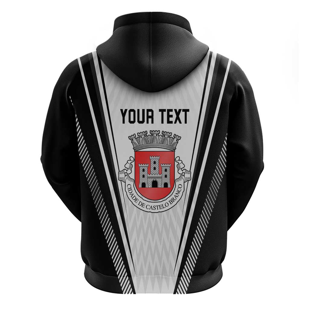 Personalized Castelo Branco Portugal Zip Hoodie Sporty Style - Wonder Print Shop