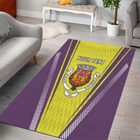 Personalized Coimbra Portugal Area Rug Sporty Style - Wonder Print Shop