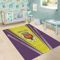 Personalized Coimbra Portugal Area Rug Sporty Style - Wonder Print Shop