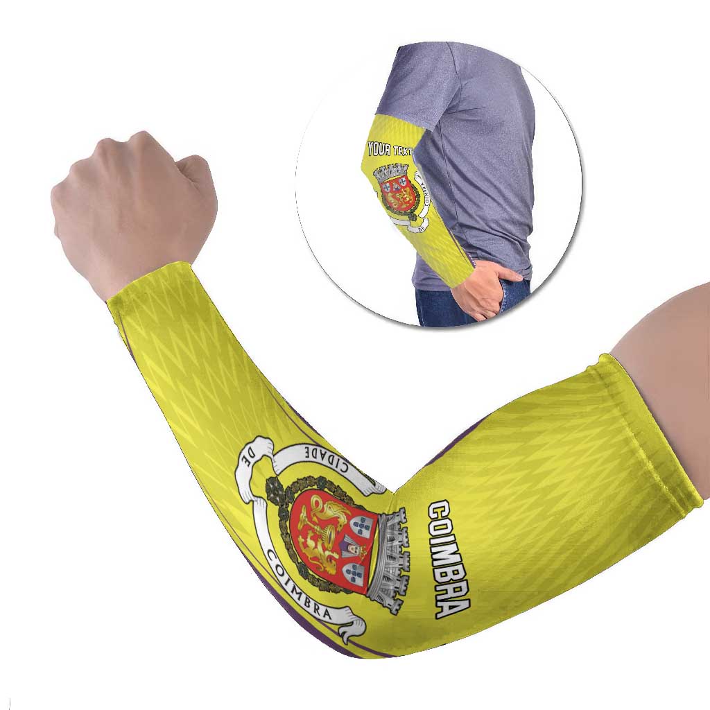 Personalized Coimbra Portugal Arm Sleeves Sporty Style - Wonder Print Shop