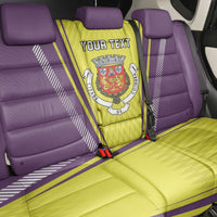 Personalized Coimbra Portugal Back Car Seat Cover Sporty Style - Wonder Print Shop