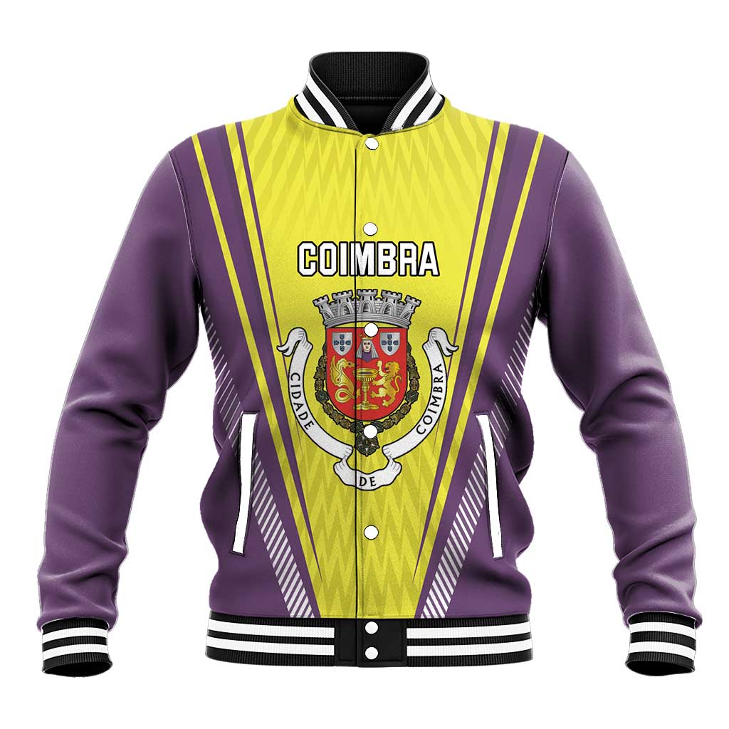 Personalized Coimbra Portugal Baseball Jacket Sporty Style - Wonder Print Shop