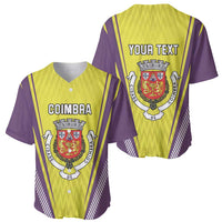 Personalized Coimbra Portugal Baseball Jersey Sporty Style - Wonder Print Shop