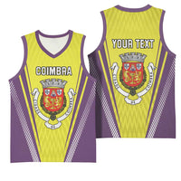 Personalized Coimbra Portugal Basketball Jersey Sporty Style - Wonder Print Shop