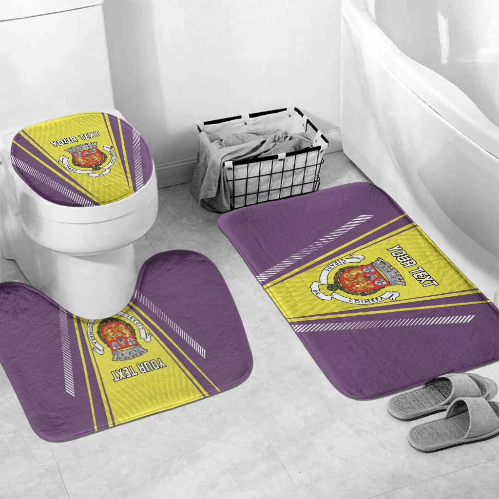 Personalized Coimbra Portugal Bathroom Set Sporty Style - Wonder Print Shop