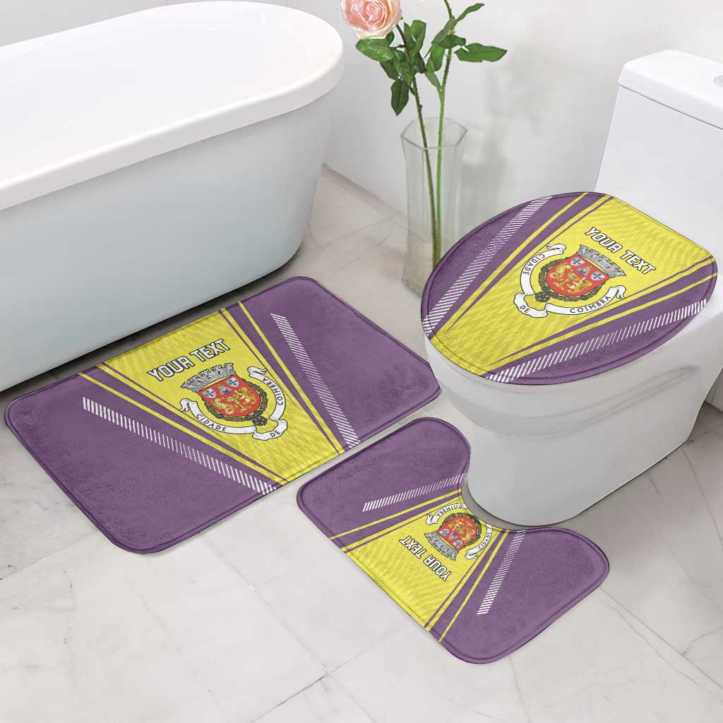 Personalized Coimbra Portugal Bathroom Set Sporty Style - Wonder Print Shop