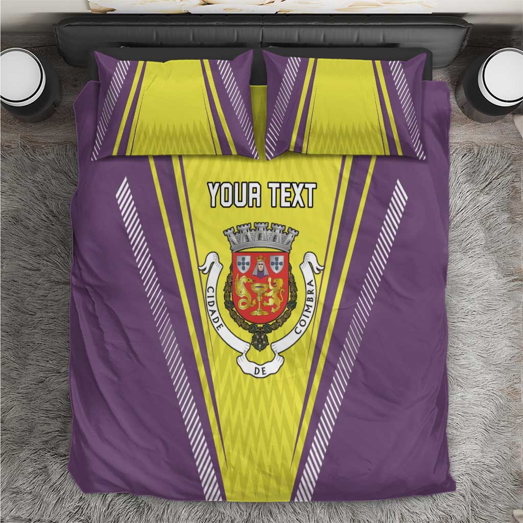 Personalized Coimbra Portugal Bedding Set Sporty Style - Wonder Print Shop