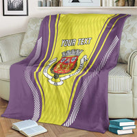 Personalized Coimbra Portugal Blanket Sporty Style - Wonder Print Shop