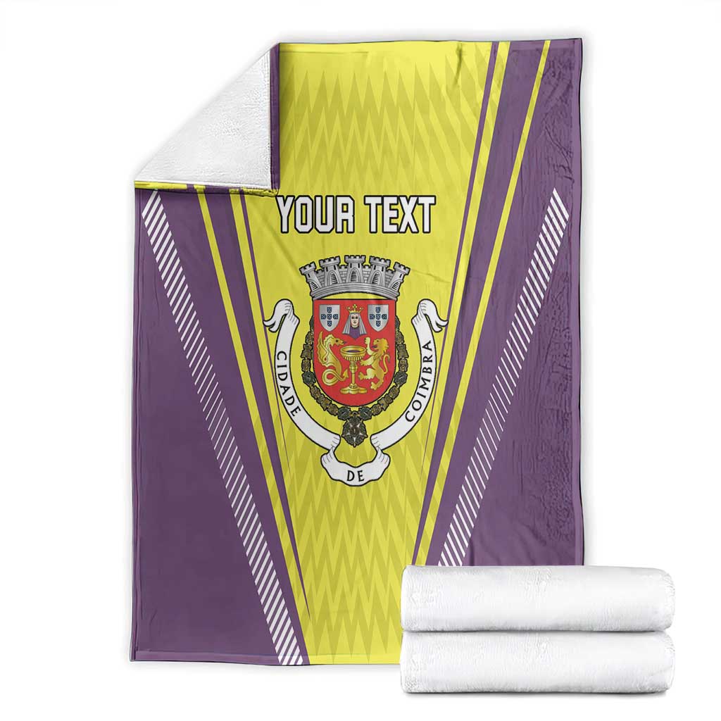 Personalized Coimbra Portugal Blanket Sporty Style - Wonder Print Shop