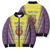 Personalized Coimbra Portugal Bomber Puffer Jacket Sporty Style - Wonder Print Shop