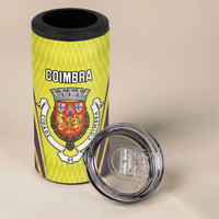 Personalized Coimbra Portugal 4 in 1 Can Cooler Tumbler Sporty Style - Wonder Print Shop