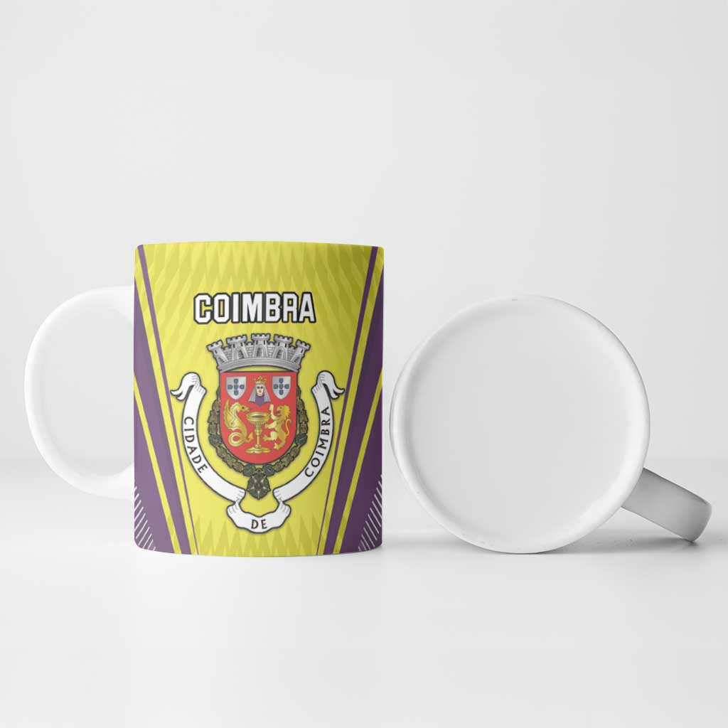 Personalized Coimbra Portugal Ceramic Mug Sporty Style - Wonder Print Shop