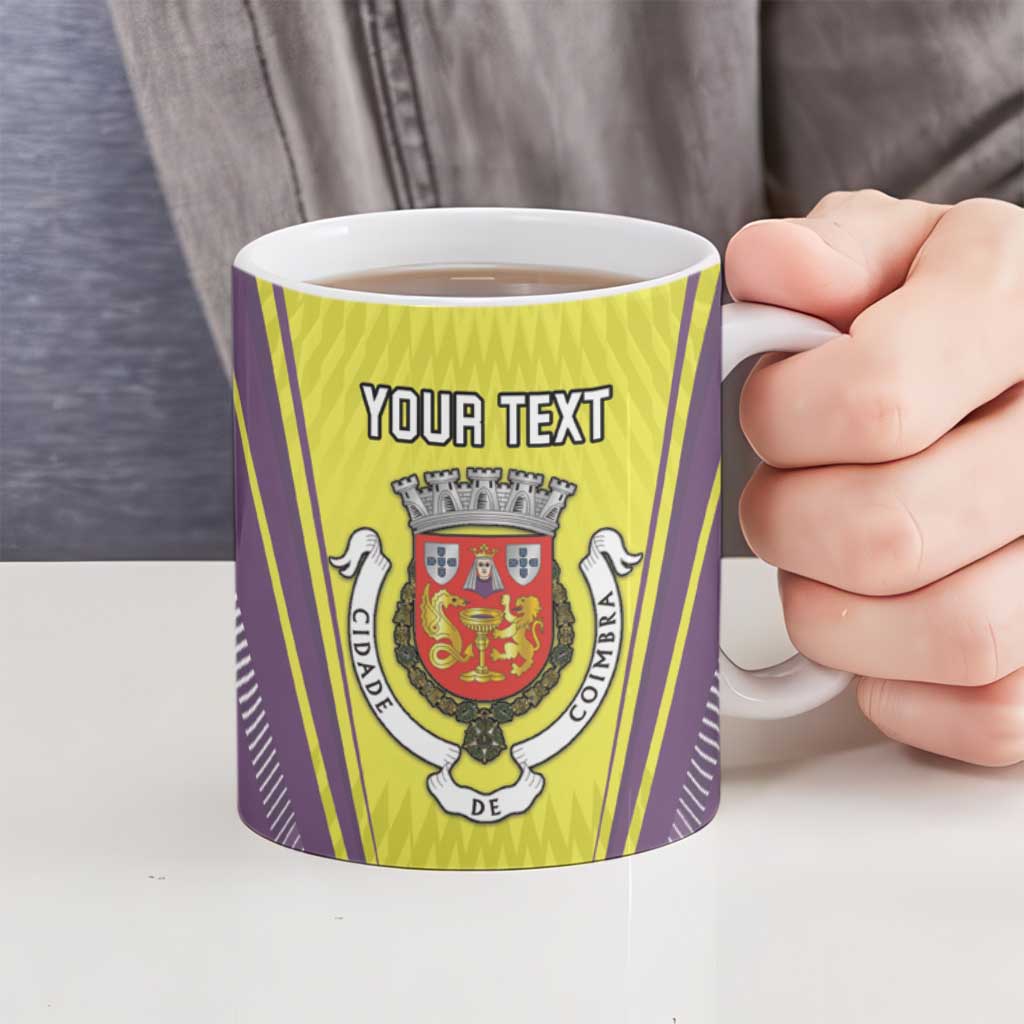 Personalized Coimbra Portugal Ceramic Mug Sporty Style - Wonder Print Shop