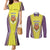 Personalized Coimbra Portugal Couples Matching Mermaid Dress and Long Sleeve Button Shirt Sporty Style - Wonder Print Shop
