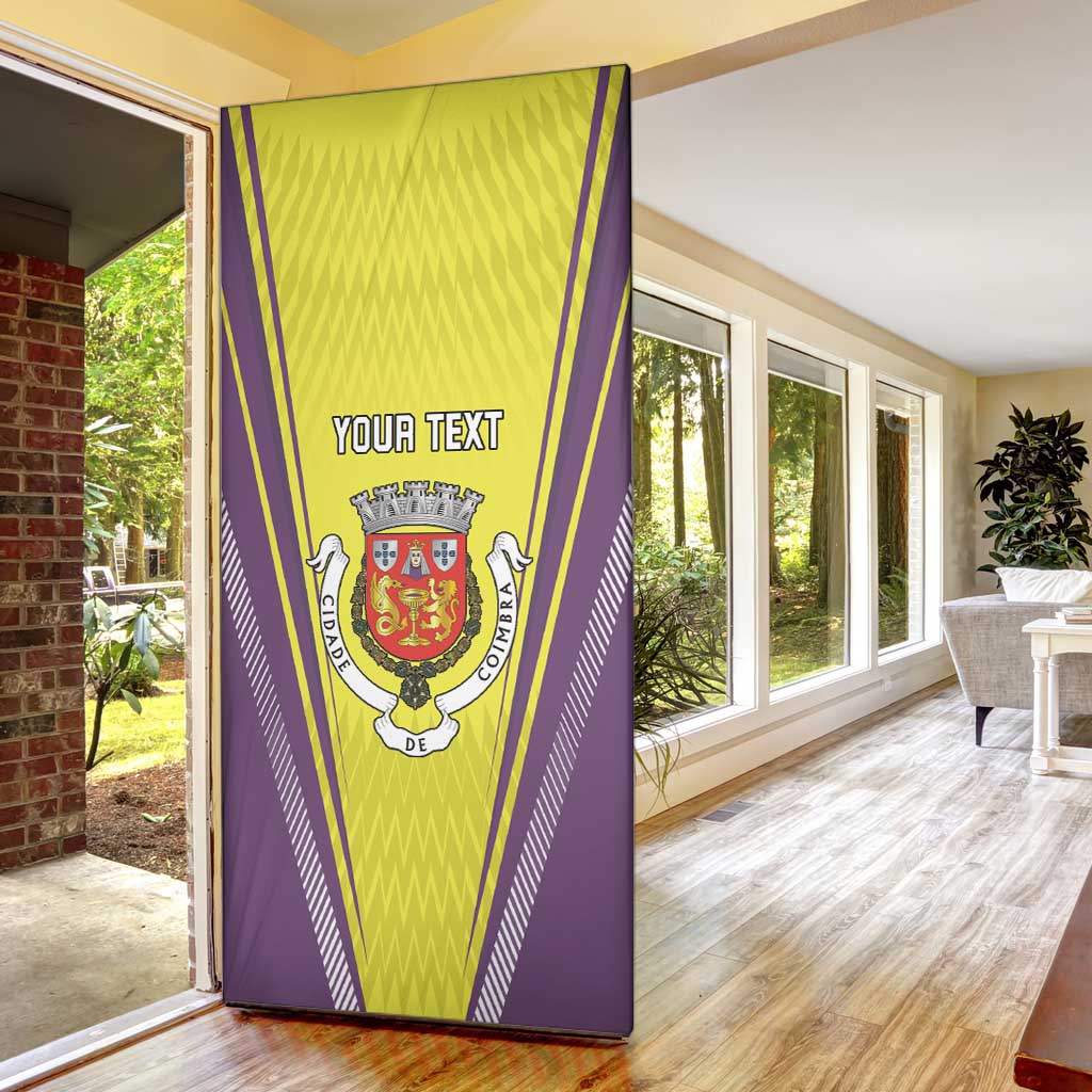 Personalized Coimbra Portugal Door Cover Sporty Style - Wonder Print Shop