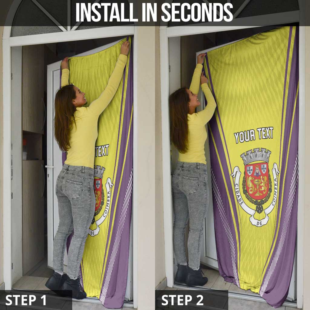 Personalized Coimbra Portugal Door Cover Sporty Style - Wonder Print Shop