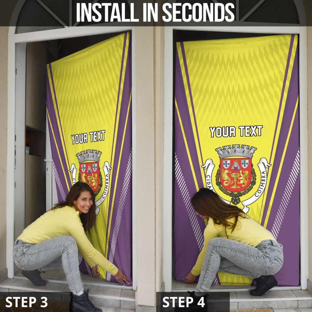 Personalized Coimbra Portugal Door Cover Sporty Style - Wonder Print Shop