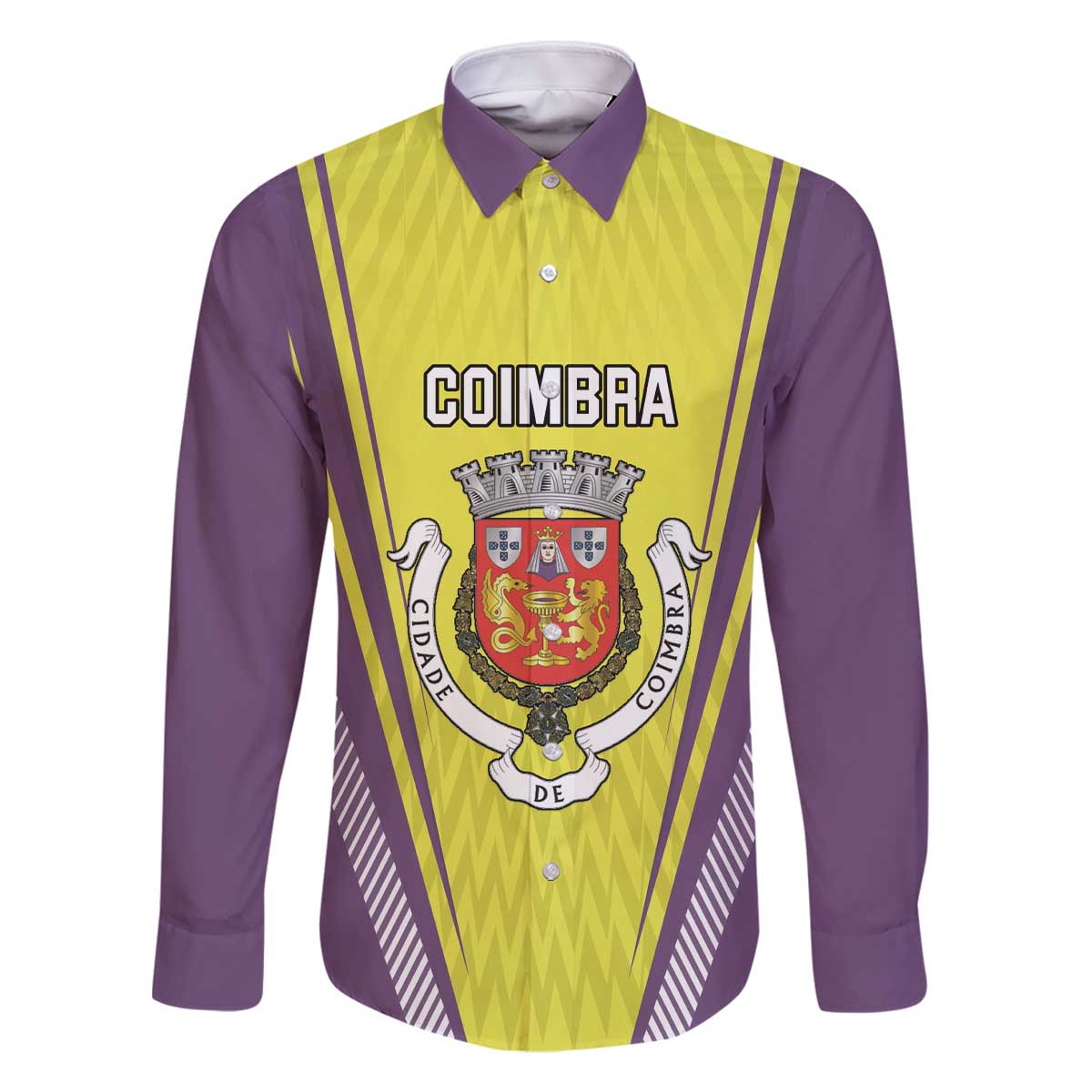 Personalized Coimbra Portugal Family Matching Off The Shoulder Long Sleeve Dress and Hawaiian Shirt Sporty Style - Wonder Print Shop