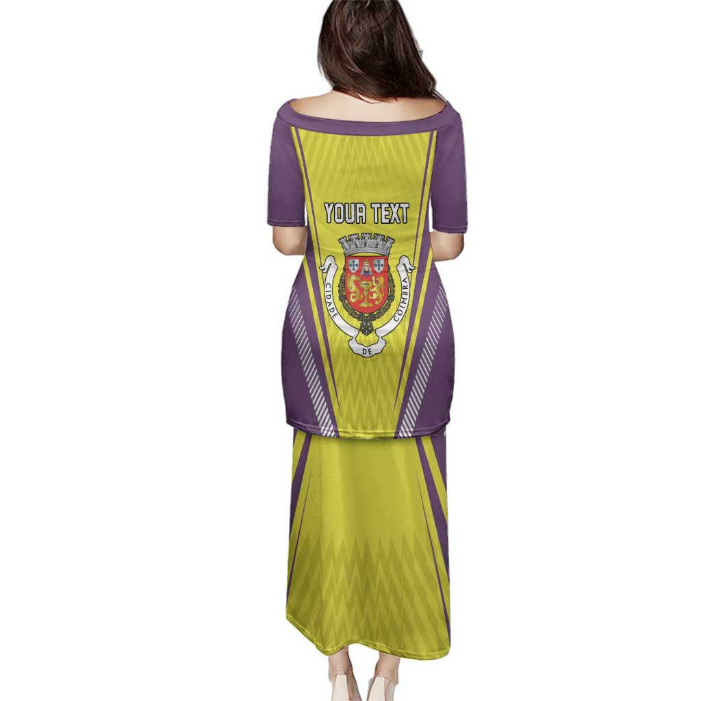 Personalized Coimbra Portugal Family Matching Puletasi and Hawaiian Shirt Sporty Style - Wonder Print Shop