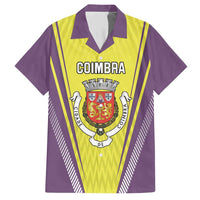 Personalized Coimbra Portugal Family Matching Short Sleeve Bodycon Dress and Hawaiian Shirt Sporty Style - Wonder Print Shop