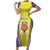 Personalized Coimbra Portugal Family Matching Short Sleeve Bodycon Dress and Hawaiian Shirt Sporty Style - Wonder Print Shop