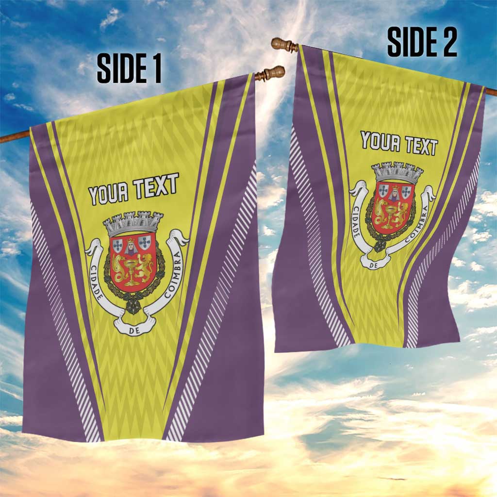 Personalized Coimbra Portugal Garden Flag Sporty Style - Wonder Print Shop