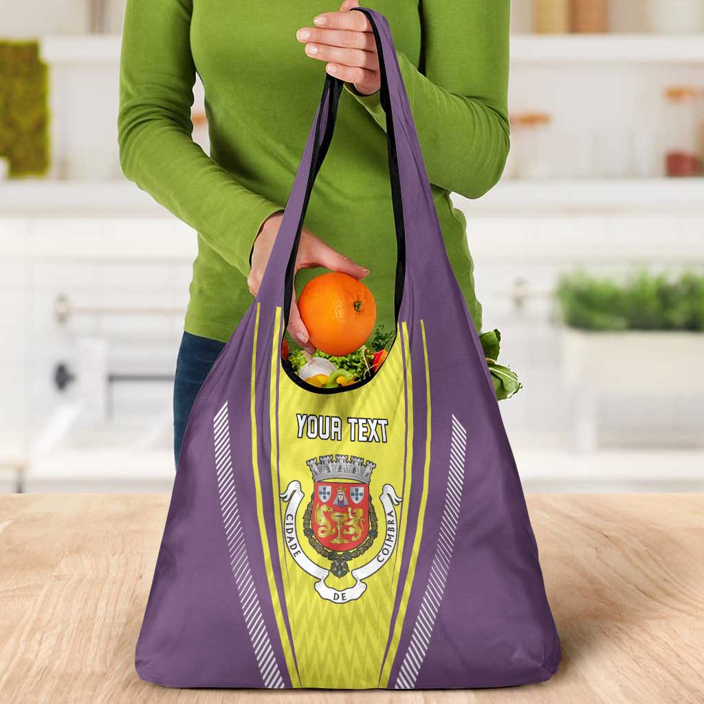 Personalized Coimbra Portugal Grocery Bag Sporty Style - Wonder Print Shop