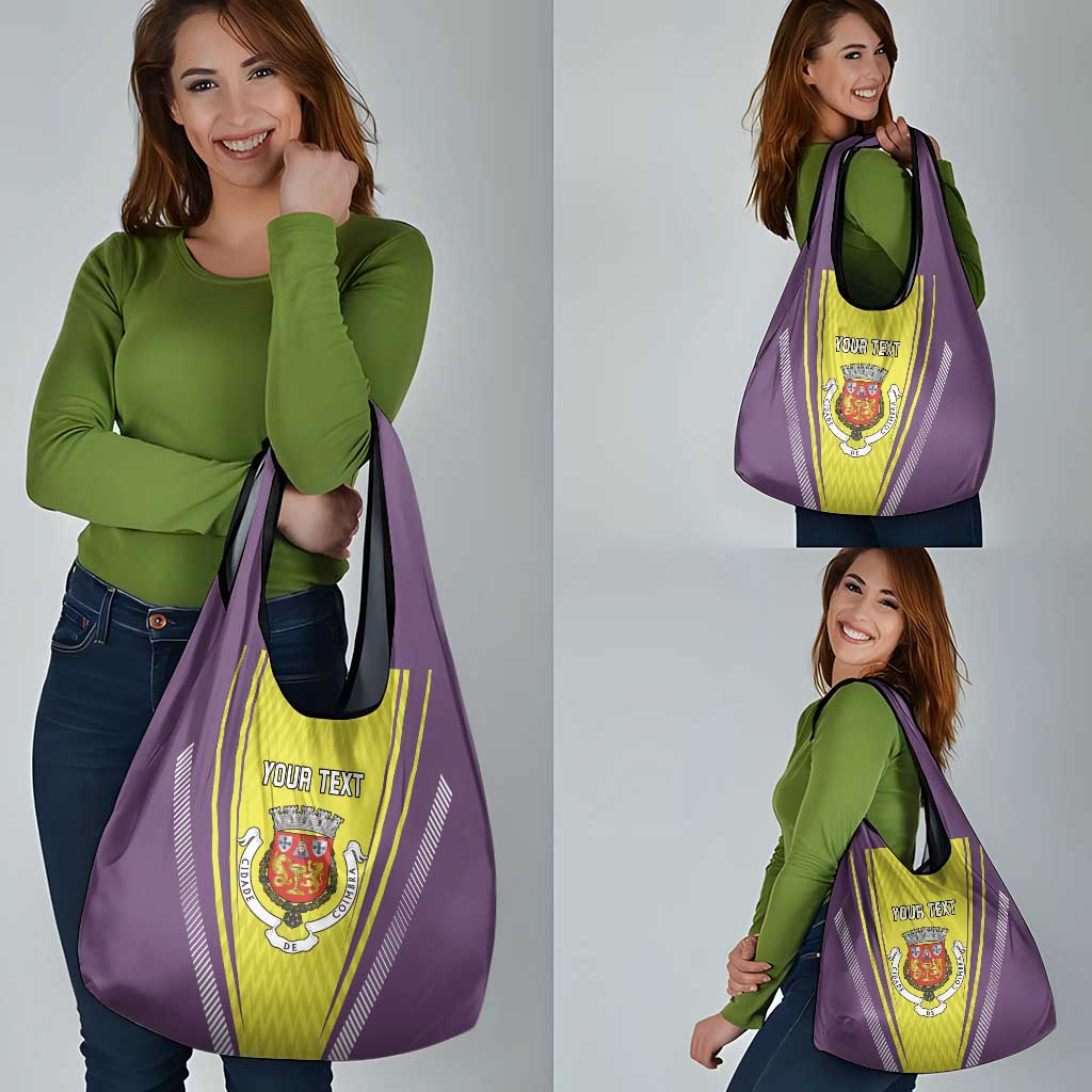 Personalized Coimbra Portugal Grocery Bag Sporty Style - Wonder Print Shop