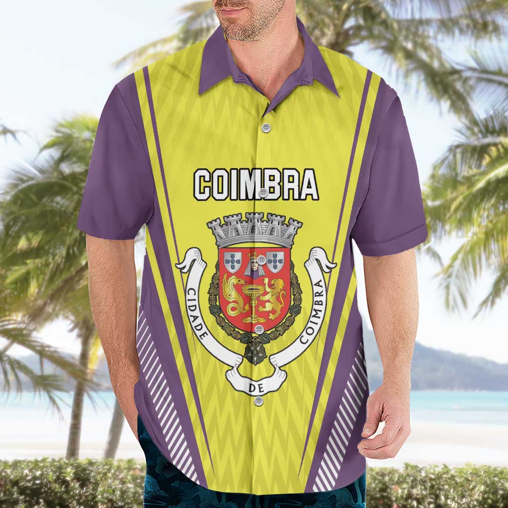 Personalized Coimbra Portugal Hawaiian Shirt Sporty Style - Wonder Print Shop