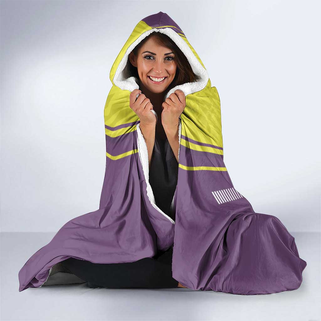 Personalized Coimbra Portugal Hooded Blanket Sporty Style - Wonder Print Shop