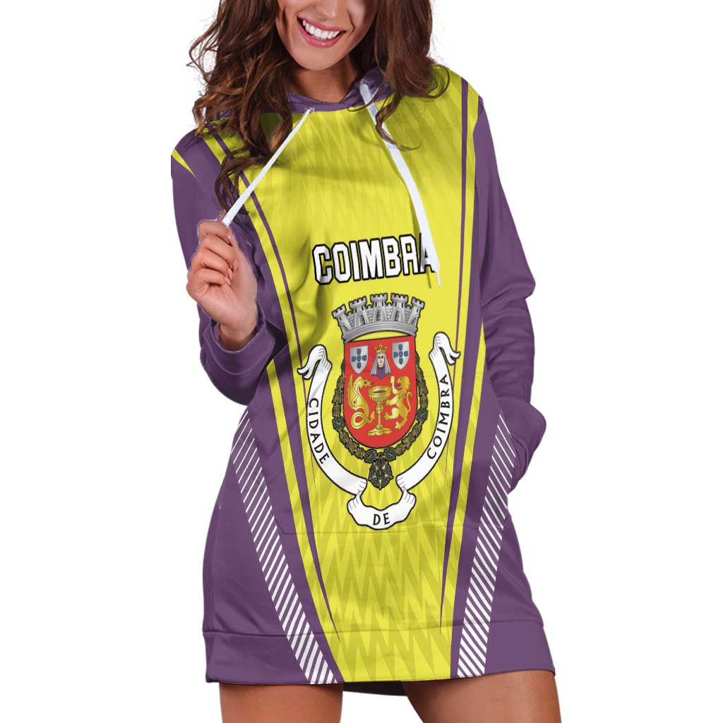 Personalized Coimbra Portugal Hoodie Dress Sporty Style - Wonder Print Shop