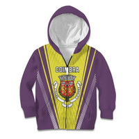 Personalized Coimbra Portugal Kid Hoodie Sporty Style - Wonder Print Shop