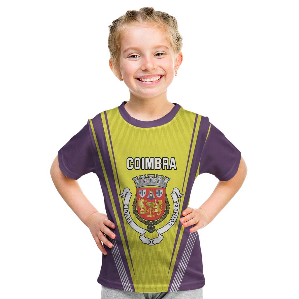 Personalized Coimbra Portugal Kid T Shirt Sporty Style - Wonder Print Shop
