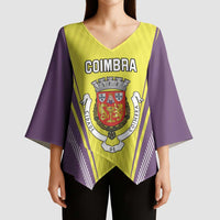 Personalized Coimbra Portugal Kimono Sleeve Blouse Sporty Style - Wonder Print Shop