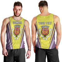 Personalized Coimbra Portugal Men Tank Top Sporty Style - Wonder Print Shop