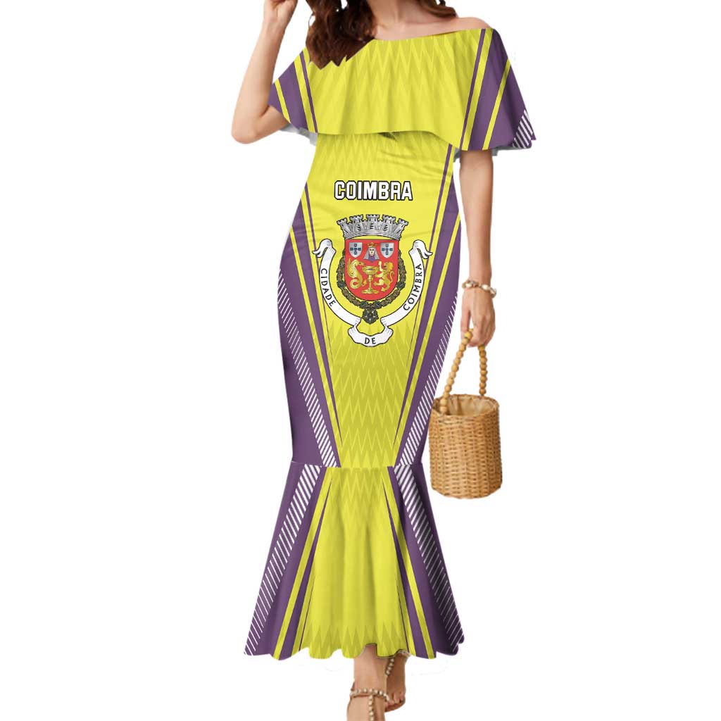 Personalized Coimbra Portugal Mermaid Dress Sporty Style - Wonder Print Shop