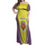 Personalized Coimbra Portugal Off Shoulder Maxi Dress Sporty Style - Wonder Print Shop