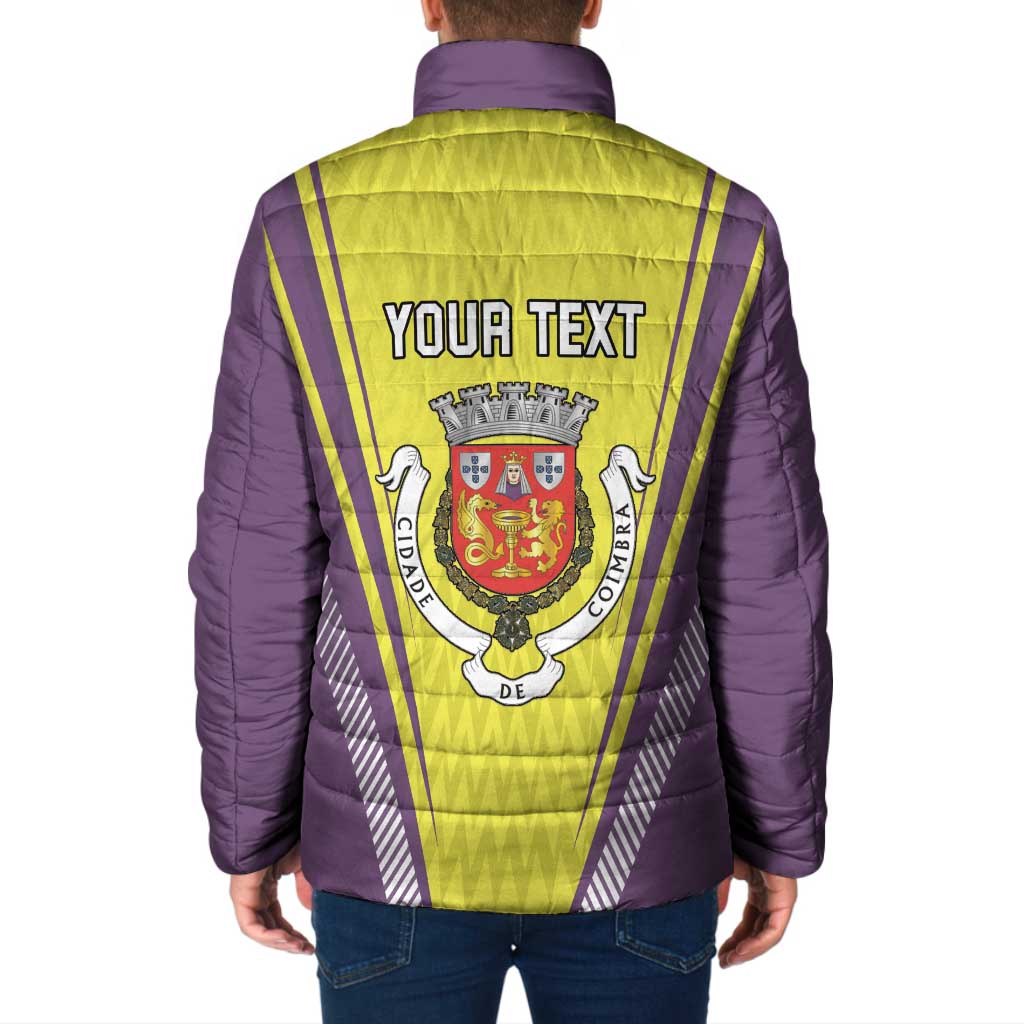 Personalized Coimbra Portugal Padded Jacket Sporty Style - Wonder Print Shop