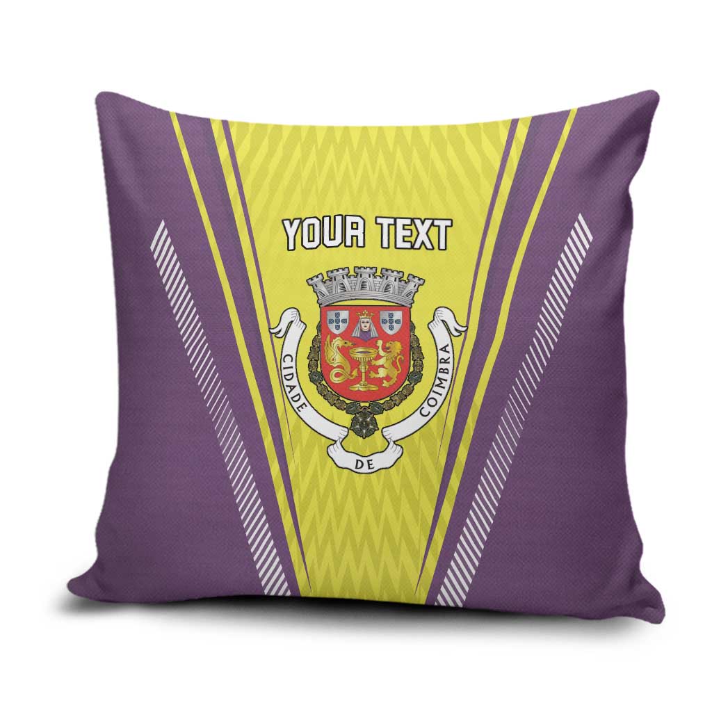 Personalized Coimbra Portugal Pillow Cover Sporty Style - Wonder Print Shop