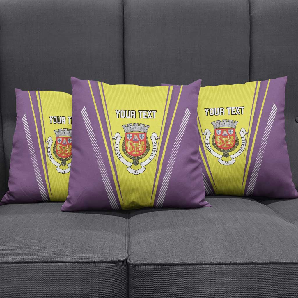 Personalized Coimbra Portugal Pillow Cover Sporty Style - Wonder Print Shop